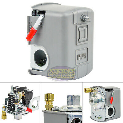 Square D 95-125 Psi Air Compressor Pressure Switch Control Valve 9013fhg12j52m1x