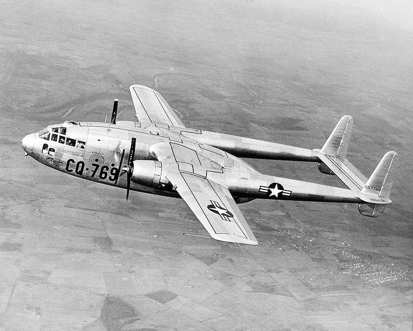 Fairchild C-119a / C-119 Flying Boxcar 8x10 Silver Halide Photo Print