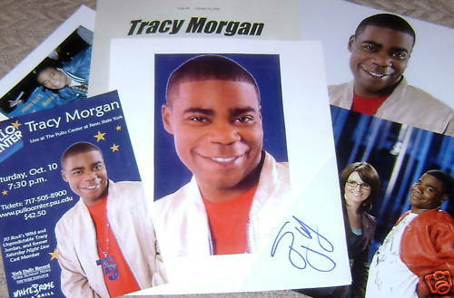 Tracy Morgan/tv Host/autogphoto/photosr&items/hot