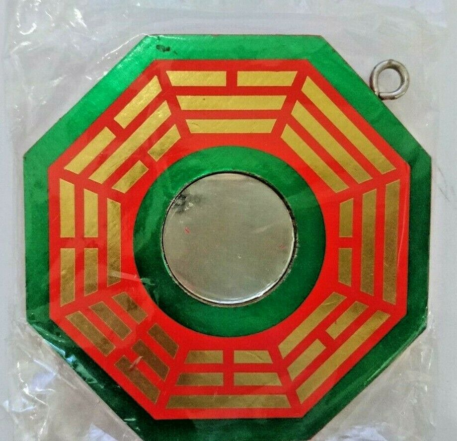 Feng Shui, Bagua Mirror, Eight Trigrams Mirror, For Hanging, 八卦, Mid 5x5
