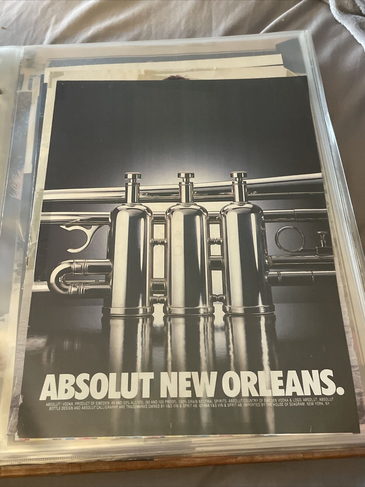 Absolut New Orleans Absolut Vodka Print Ad 1994
