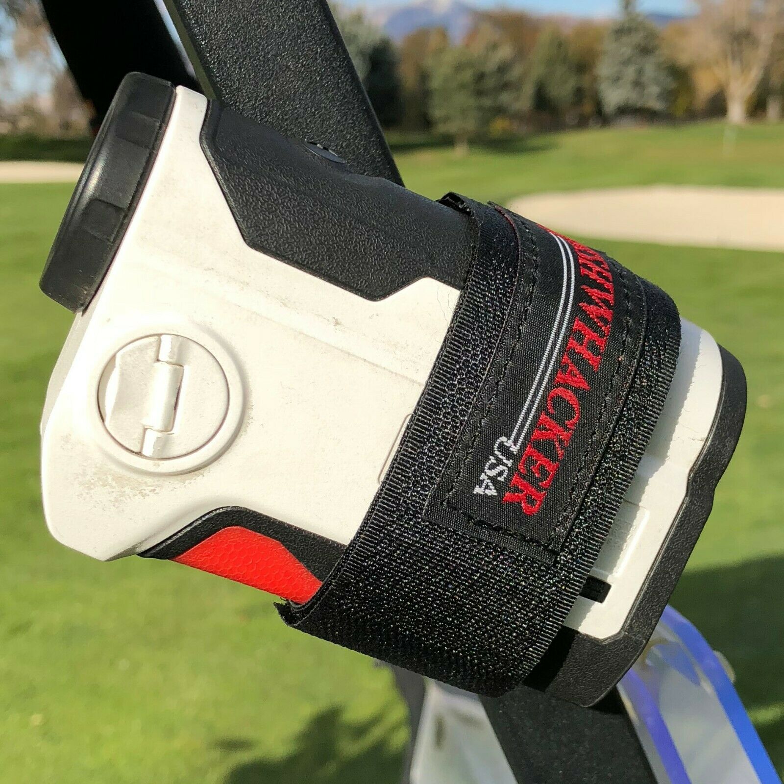 Magnetic Rangefinder Strap For Golf Cart Range Finder Holder Case Mount Stick