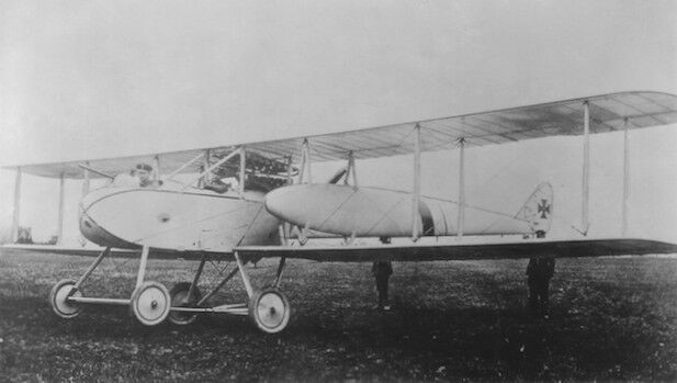Ago C-1 Observation Vintage World War 1 Aircraft 12x24 Photograph