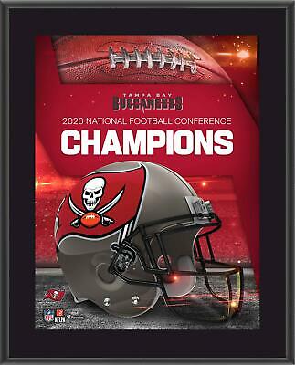 Tampa Bay Buccaneers 2020 Nfc Champions 10.5'' X 13'' Sublimated Plaque