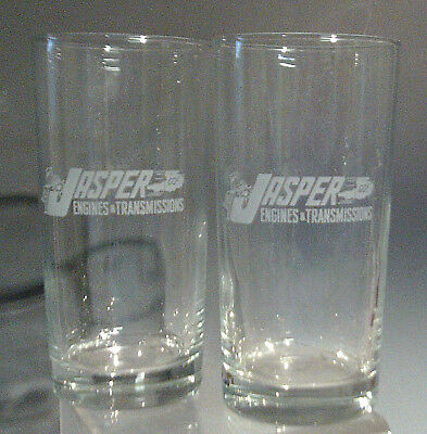 Set Of 2 12oz Logo Ice Tea Glasses Jasper Engines & Transmissions