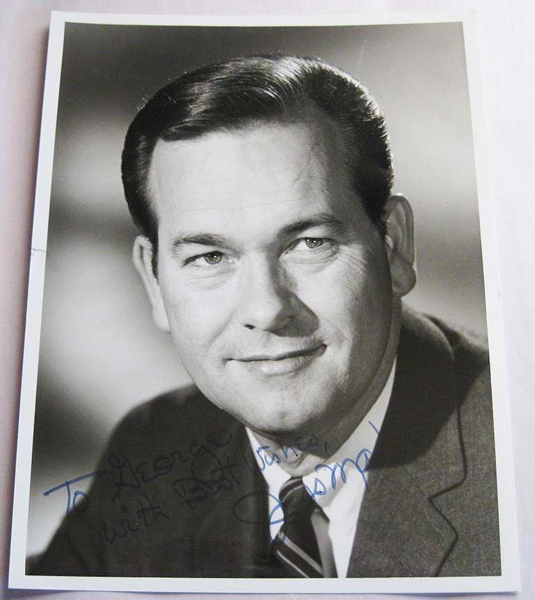 Jess Marlow Autographed Publicity Photo Signed Sorrentino's Burbank Ca 1970s