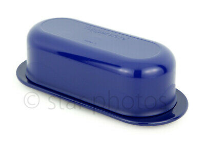 Tupperware Butter Dish Keeper For Stick Of Butter In Tokyo Blue - New!