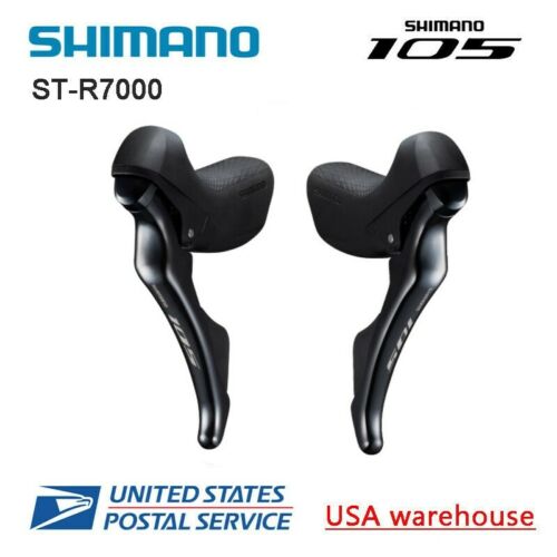 Shimano 105 Sti St-r7000 2x11 Speed Shift Brake Levers Dual Control L&r W/cable