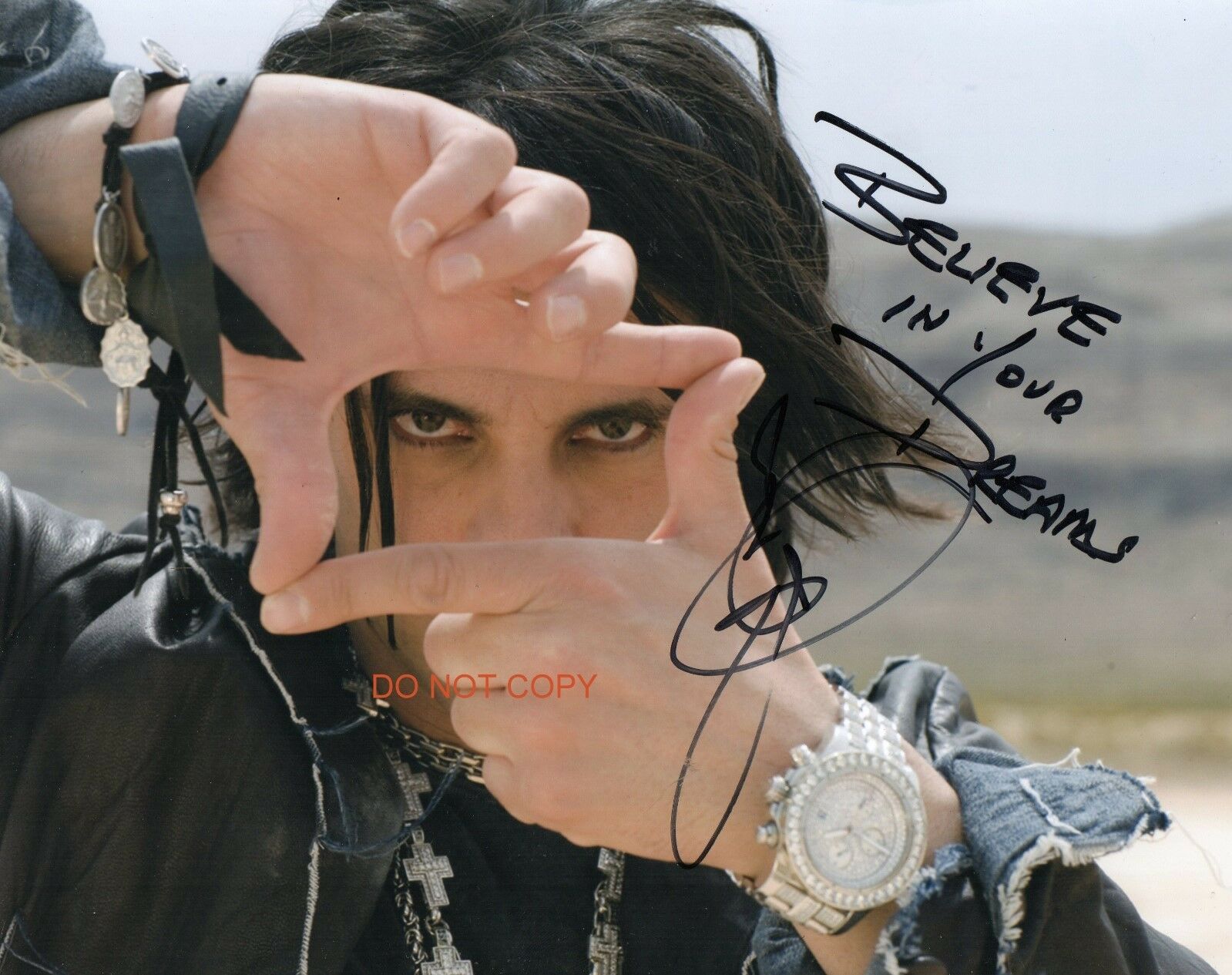 Criss Angel Magician And Illusionist 8x10" Reprint Signed Photo #2 Rp