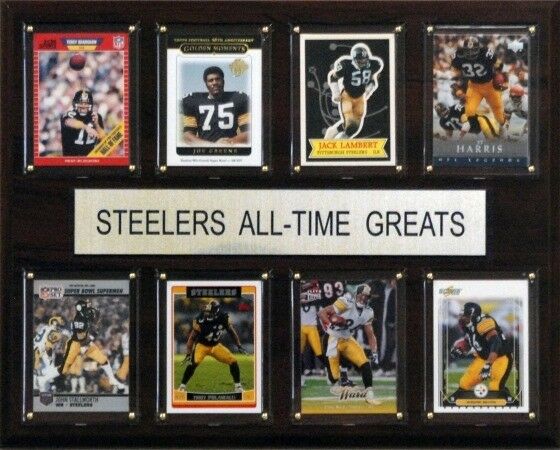 C & I Collectables 1215atgsteel Nfl Pittsburgh Steelers All-time Greats Plaque