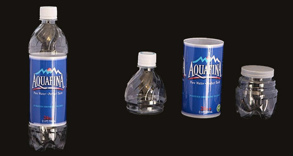 Aquafina Water Bottle Hidden Secret Container Compartment Diversion Stash 3 Part