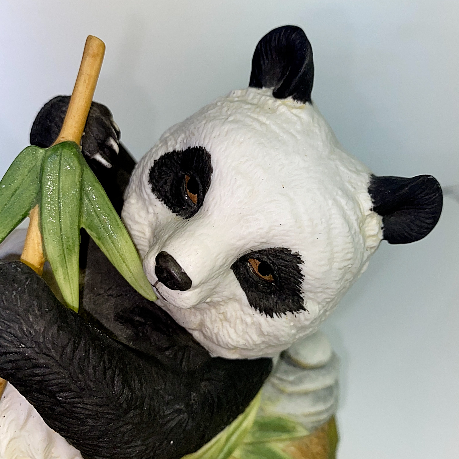 Panda By Andrea Bisque Porcelain Panda Bear Figure. Andrea By Sadek. 5.5" Tall.