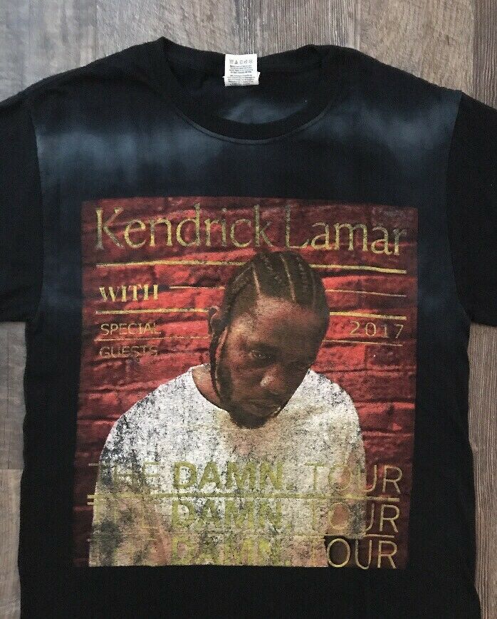 Kendrick Lamar Damn Tour 2017 Concert Shirt - Travis Scott Yg D.r.a.m. Sz Small