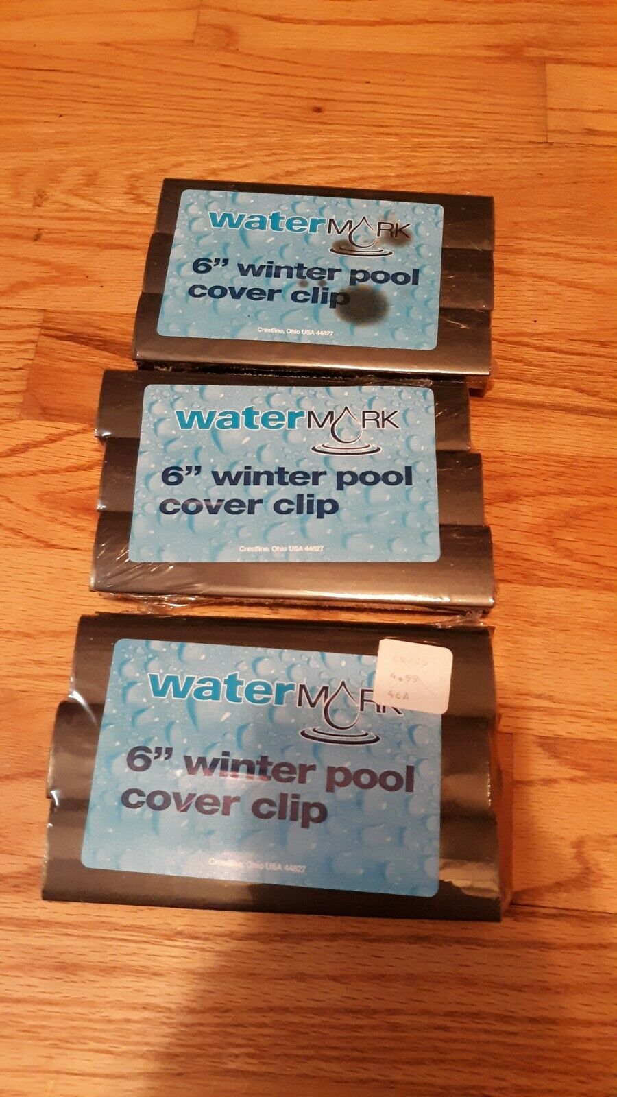 Watermark 6" Pool Clips X 3