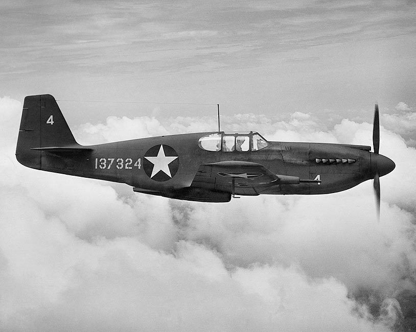 P-51 / P-51c Mustang Wwii Fighter 11x14 Silver Halide Photo Print
