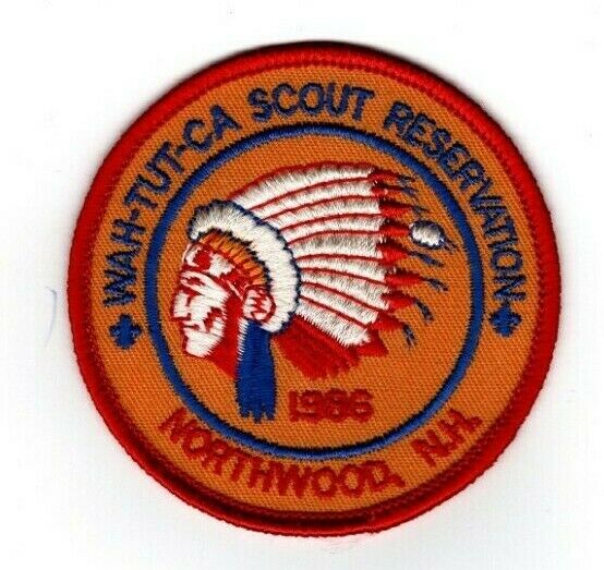 Boy Scout Camp Wah-tut-ca Scout Reservation Northwood, New Hampshire 1986 Mint