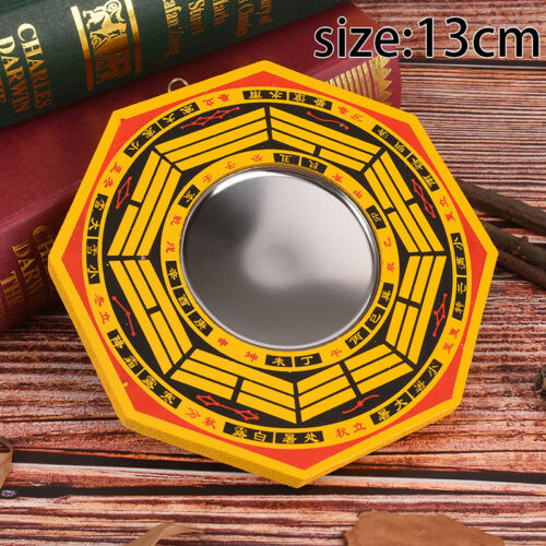 5" Inch Chinese Dent Convex Bagua Mirror Blessing House Protection Feng Shu Bn