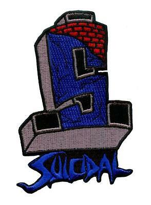 Suicidal Tendencies *official* St Logo (fls) Embroidered Sew Or Iron On Patch