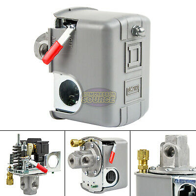 Square D 95-125 Psi 4 Port Air Compressor Pressure Switch 9013fhg14j52m1x New