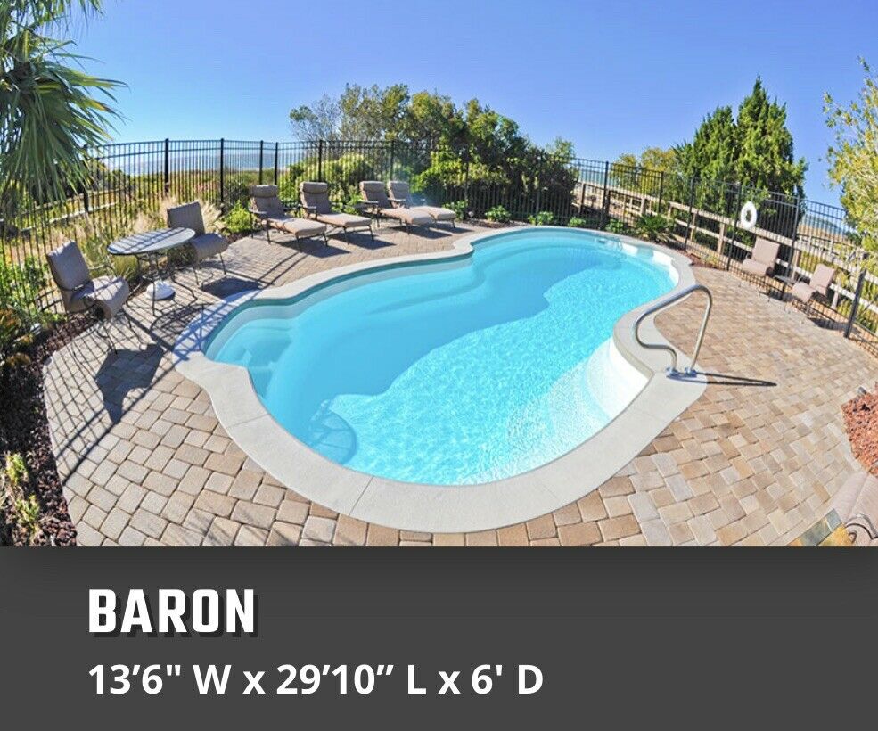 Baron Fiberglass Pool