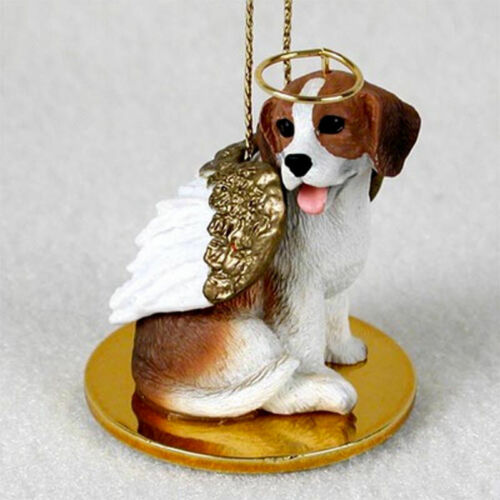 Beagle Ornament Angel Figurine Hand Painted