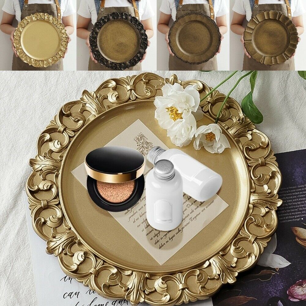 Cake Stand Retro Tray For Cupcakes Jewelry Cosmetics Durable Lightweight Plastic