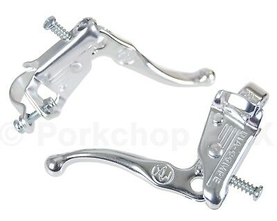 Dia-compe Reissue Tech 3 Old School Bmx Bicycle Brake Levers Lever Set Silver